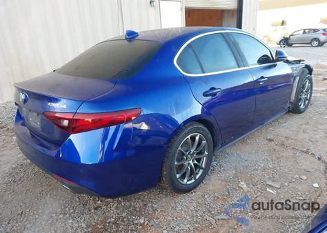 2020 Alfa Romeo Giulia Rwd from USA, damaged, VIN ZARFAMAN6L7636528